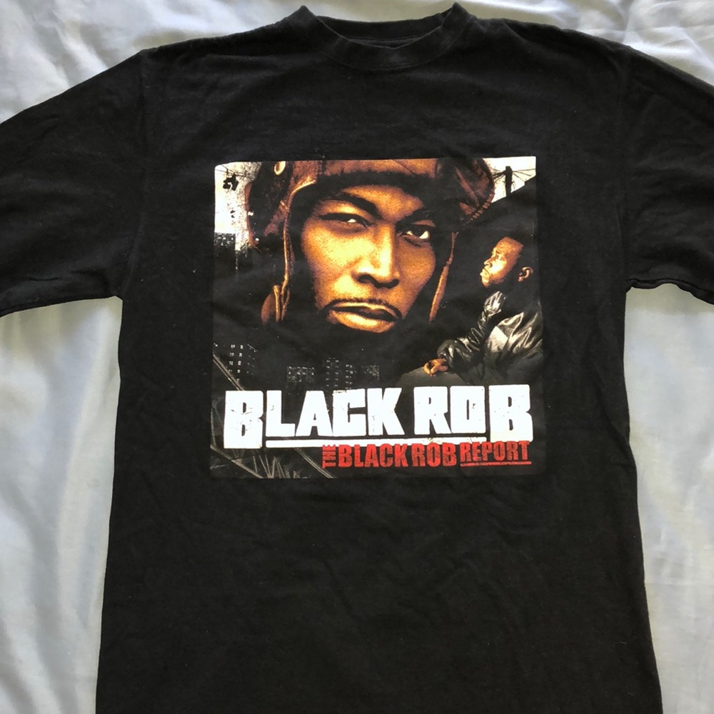 Black black rob T-shirt